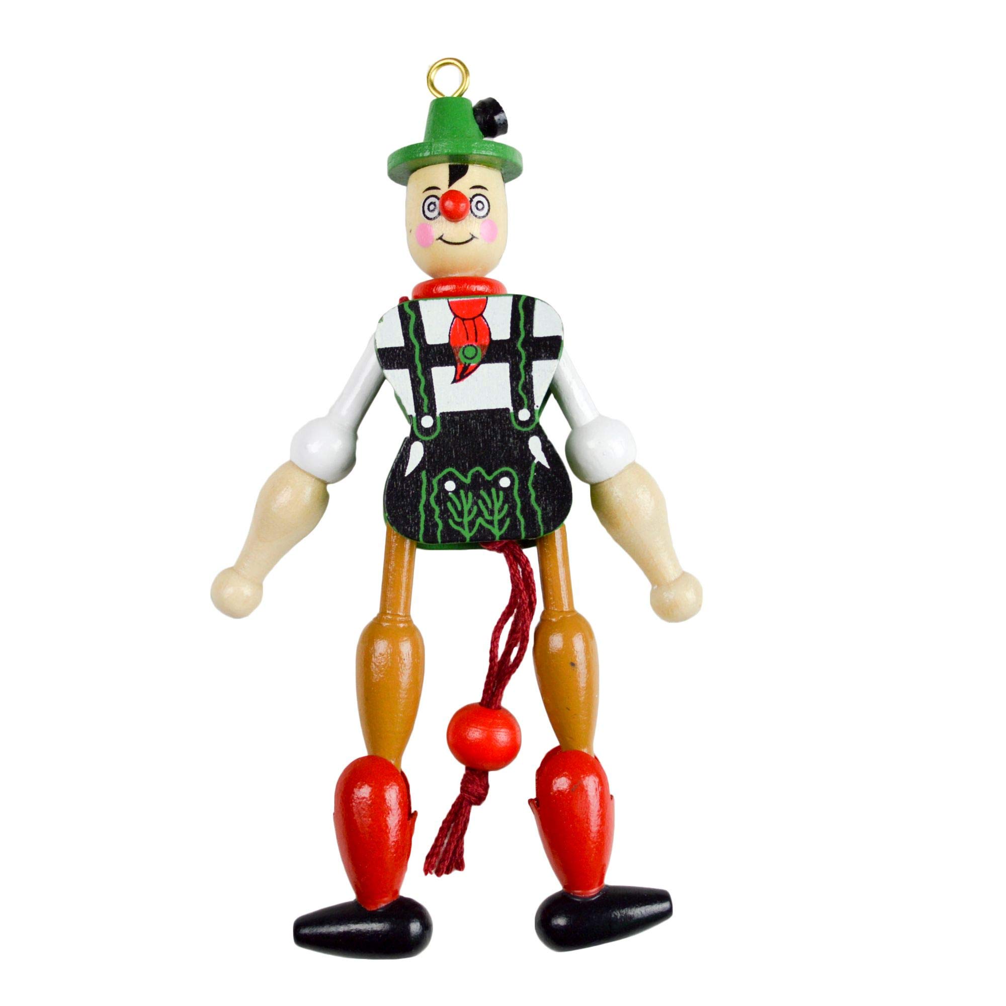 German Jumping Jack Toy Fridge Magnet - Fun Gift for Boys