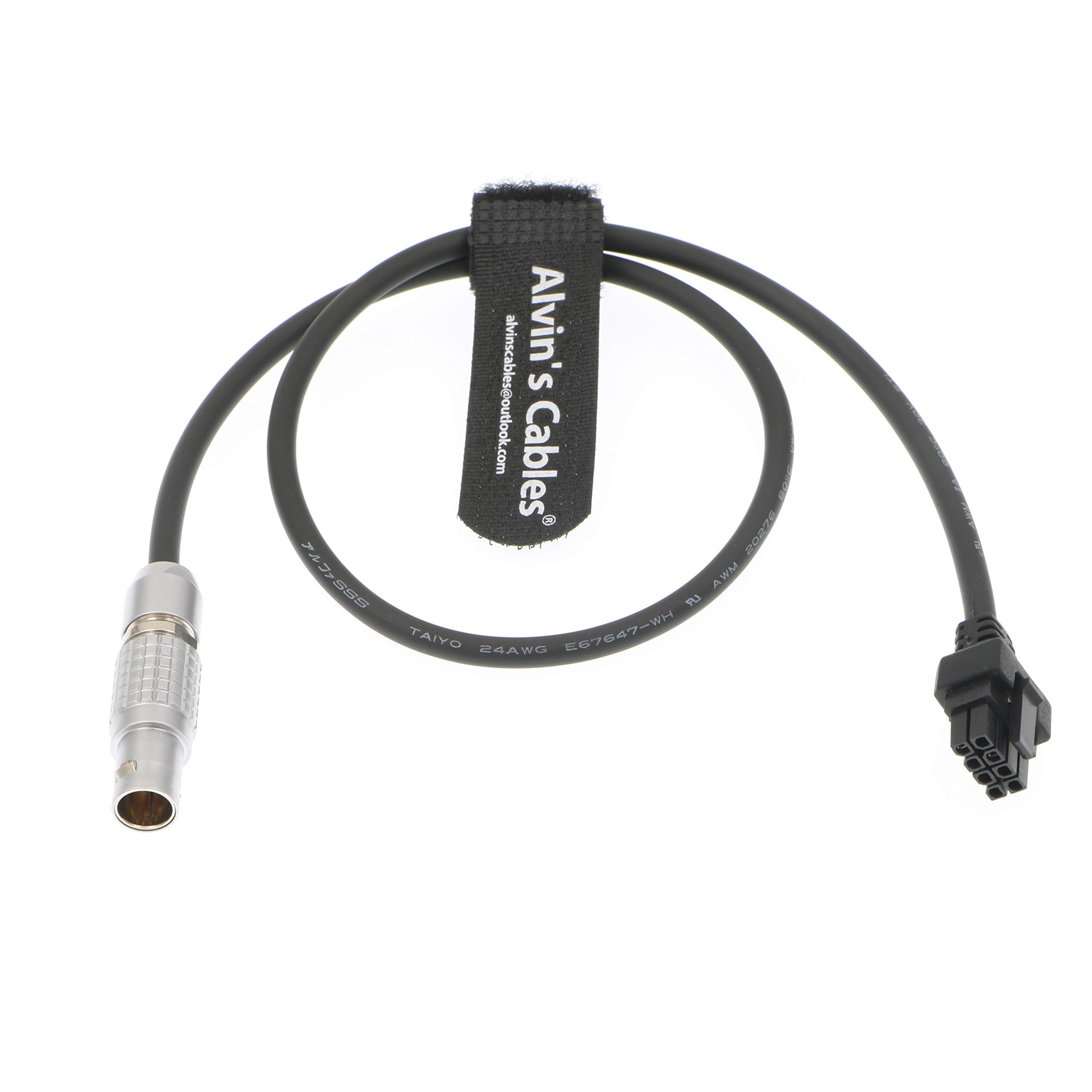 Alvin's Cables MōVI Pro ARRI Start Stop Cable - 7 Pin Male to Molex Microfit Run Stop Cable for Cinema Cameras - Perfect for ARRI, RED, and Blackmagic Camera Rigs