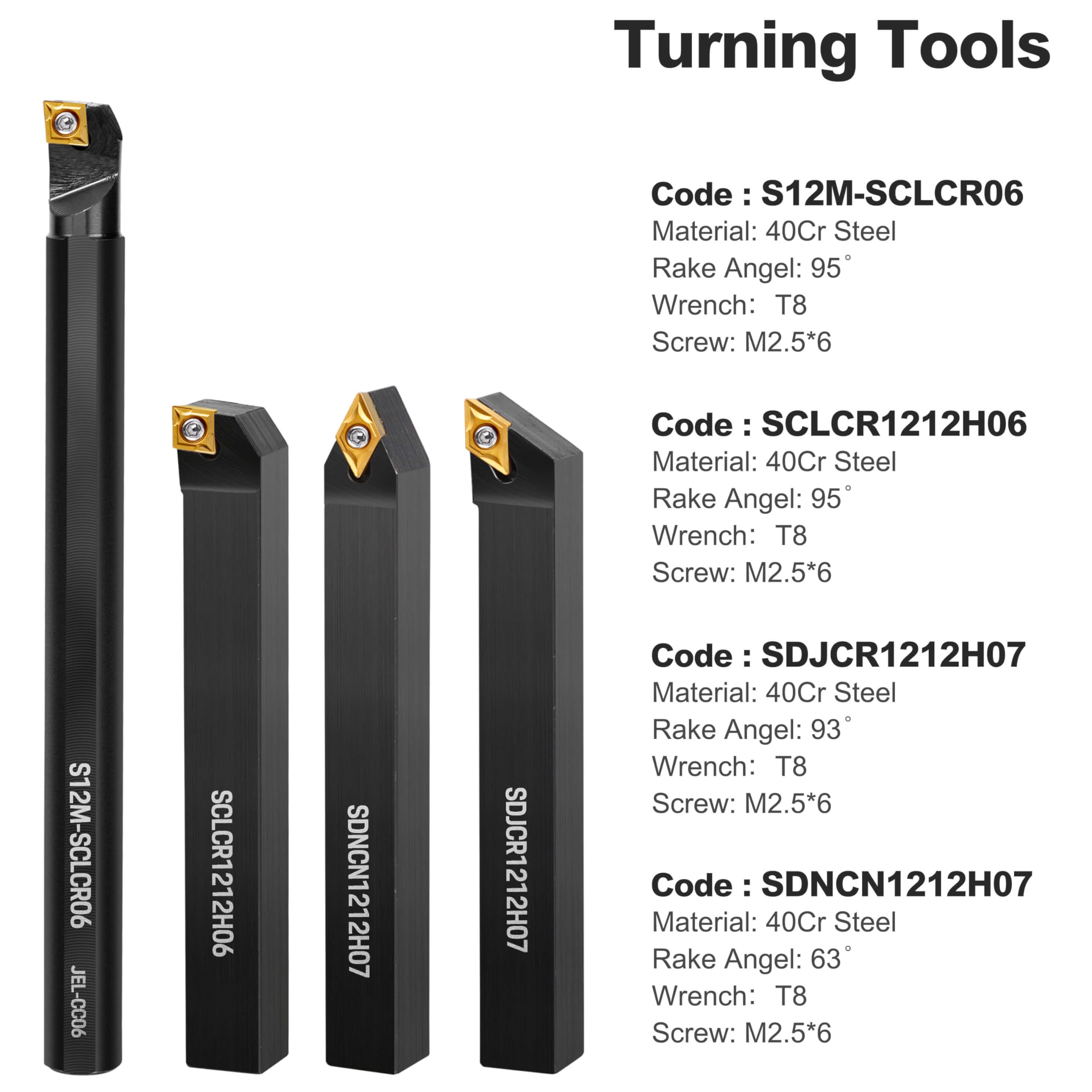 7PCS 1/2