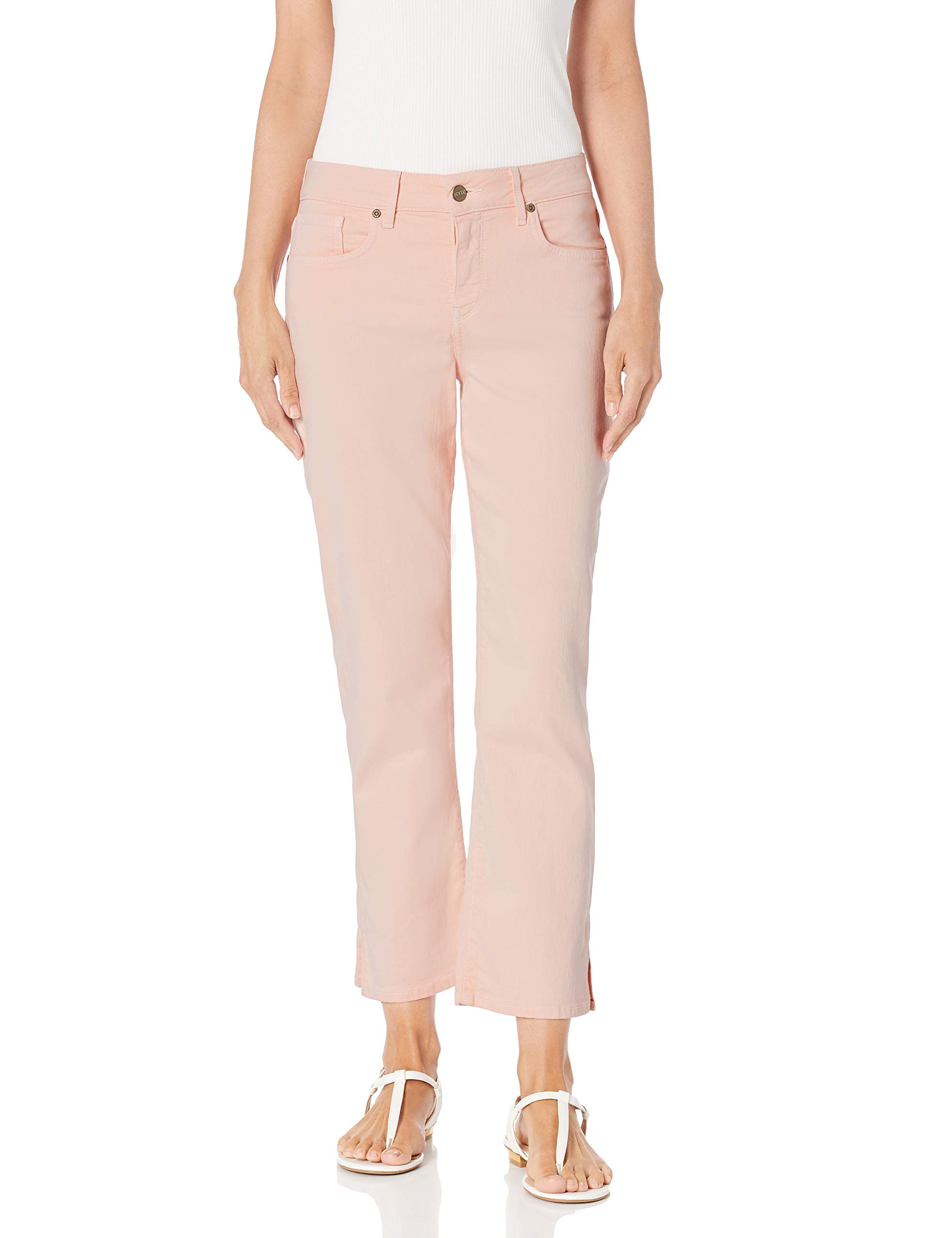 NYDJ Women's Marilyn Straight Ankle Jeans - Slim Fit Stretch Denim Pants for Everyday Comfort | Perfect for Work, Casual Outings & Weekend Wear
