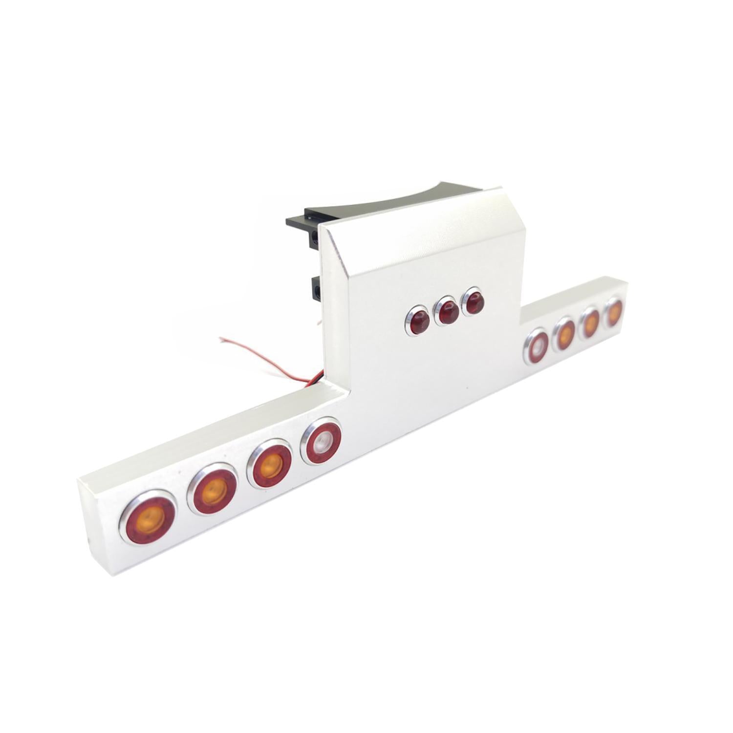 TAMIYA 1/14 RC Tractor Truck LED Taillight Kit - Durable Metal Rear Light for KING Remote Control Vehicles | Perfect for Night Driving & Off-Road RC Adventures