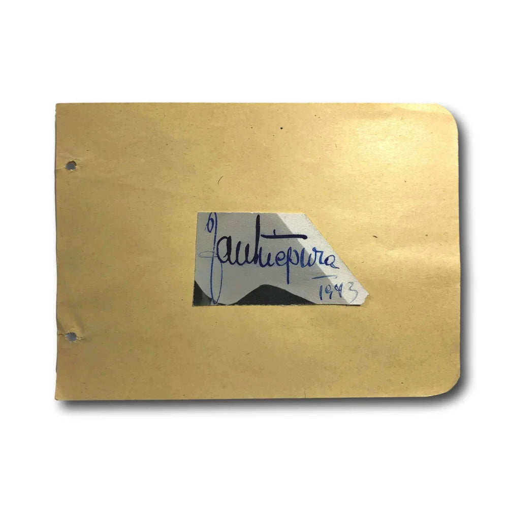 Jan Kiepura Hand Signed Album Page Cut - JSA COA Authenticated Autograph - 