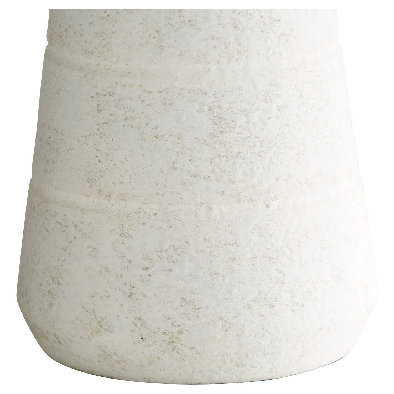 Cyan Design 11580 Thera Vase - Elegant White Ceramic Home Decor for Living Room, Dining Table, Wedding Centerpiece & Modern Interior Design