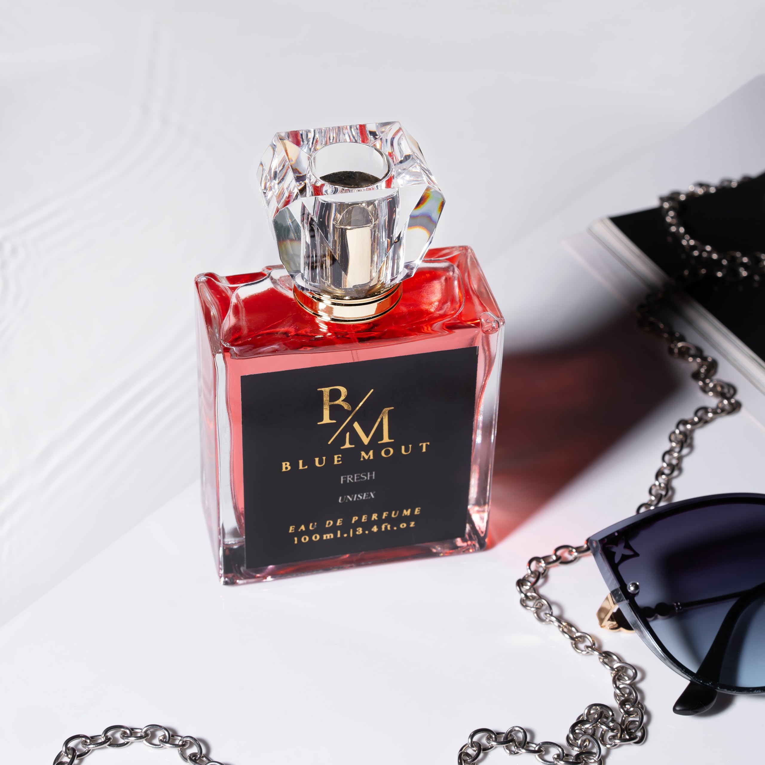 Premium BLUE MOUNT Eau De Parfum for Men & Women - Long Lasting 8-10 Hour Fresh Unisex Fragrance | 100ml Luxury Perfume for Daily Wear, Date Night & Special Occasions