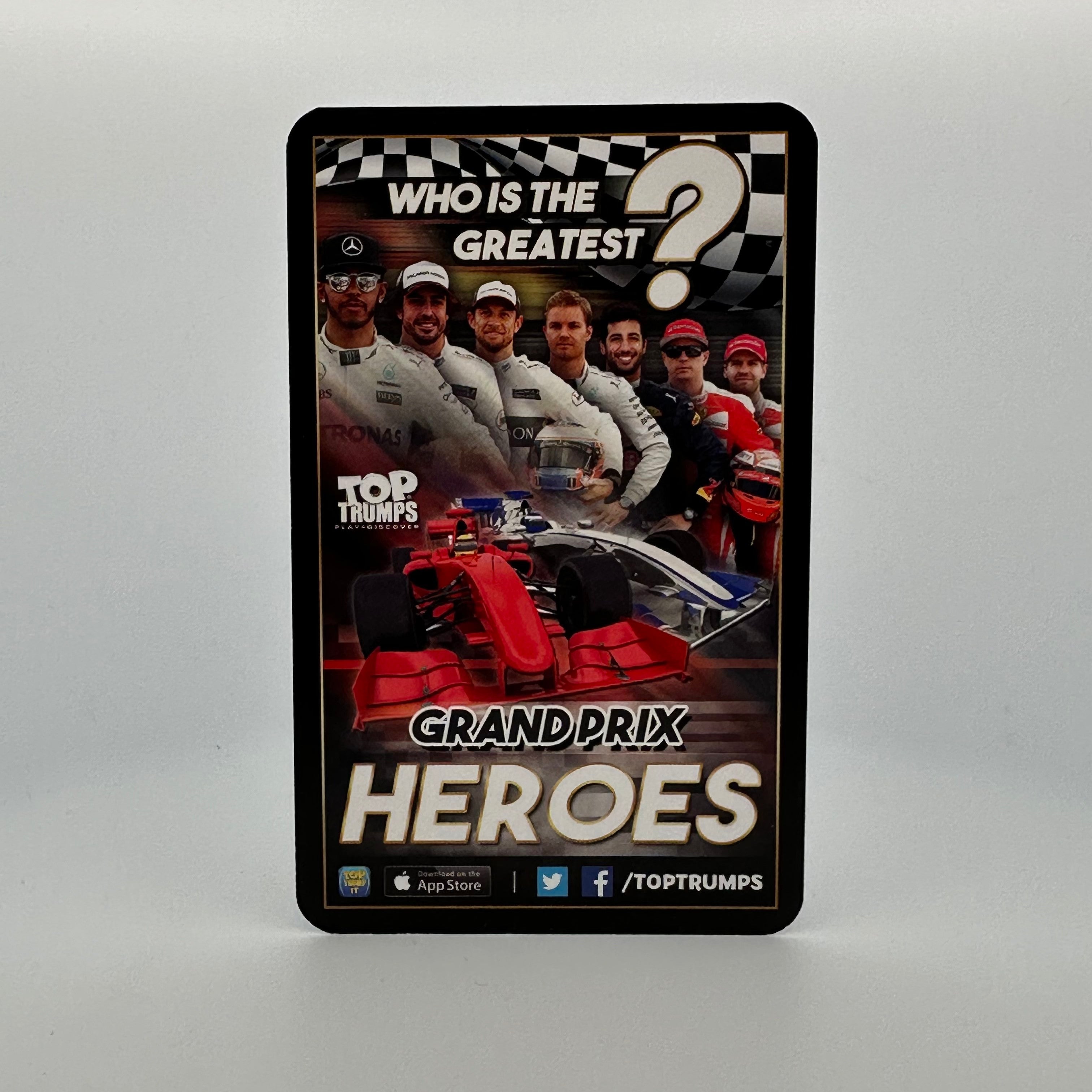 Max Verstappen 0 Wins Top Trumps 2016 Grand Prix Heroes - Collectible Racing Cards for F1 Fans & Card Game Enthusiasts