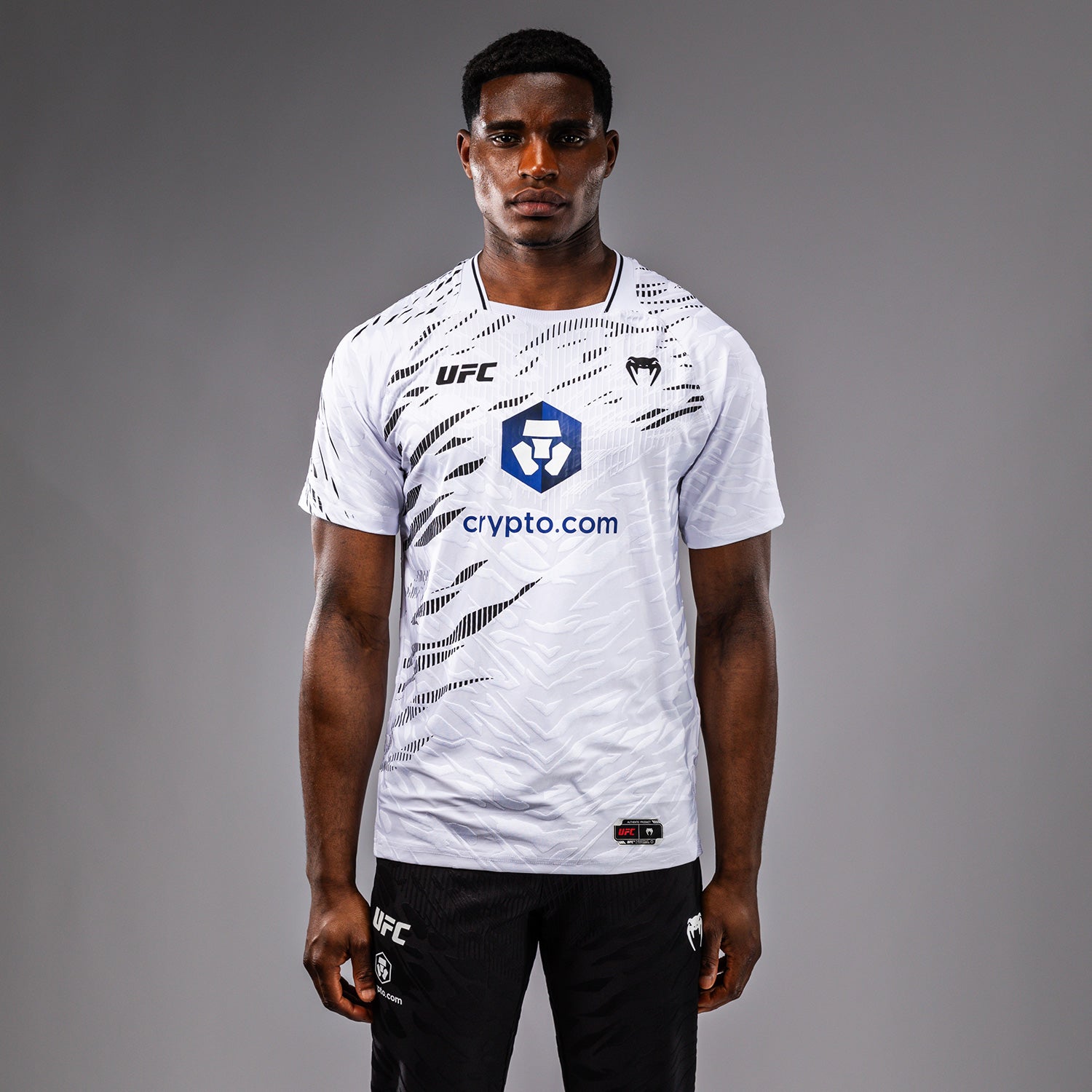 Venum UFC Fusion Authentic Fight Night Men's Walkout Jersey - White | MMA Training & Fight Night Gear
