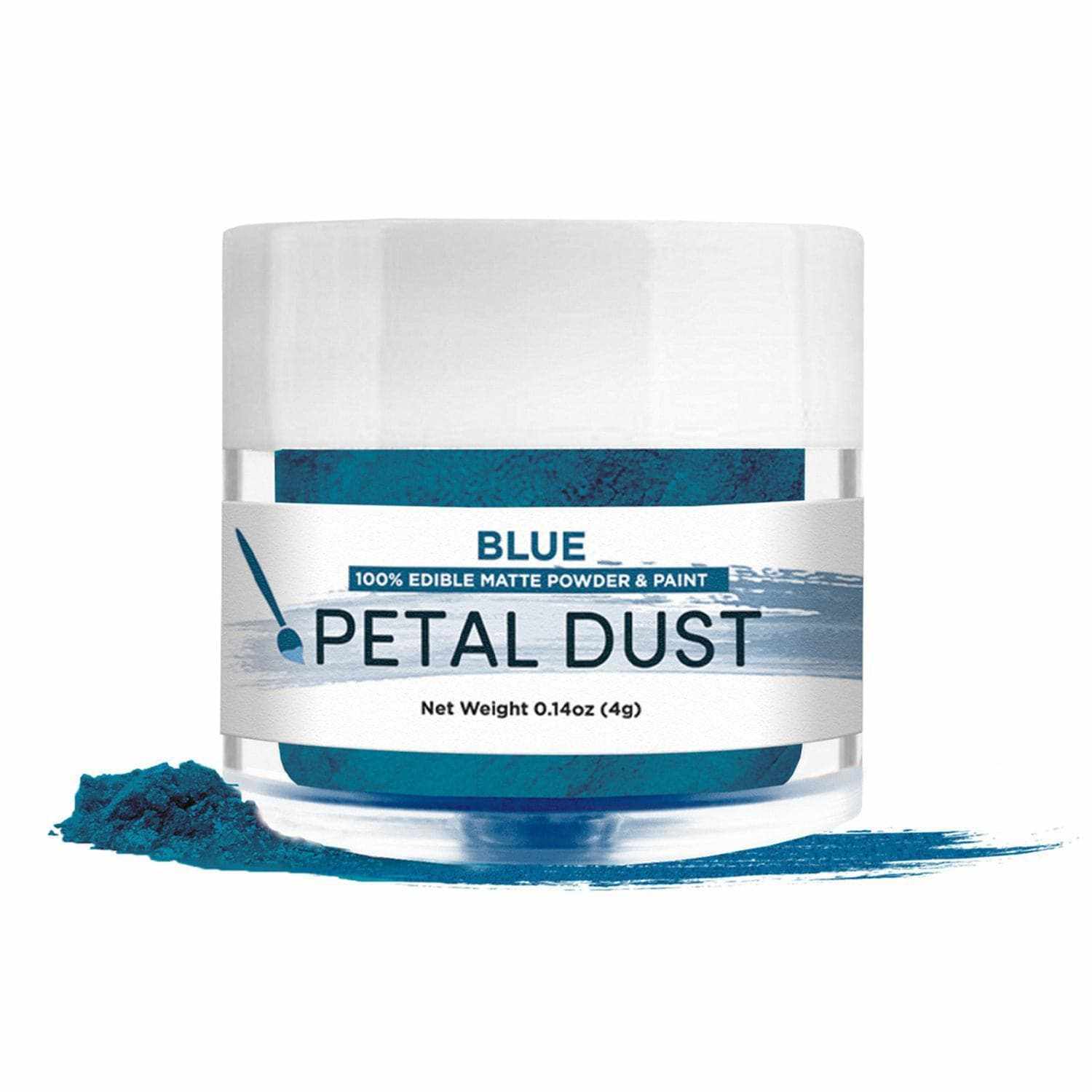 Premium Blue Petal Dust Food Coloring Powder - Natural & Vibrant for Baking, Cake Decorating, and DIY Crafts