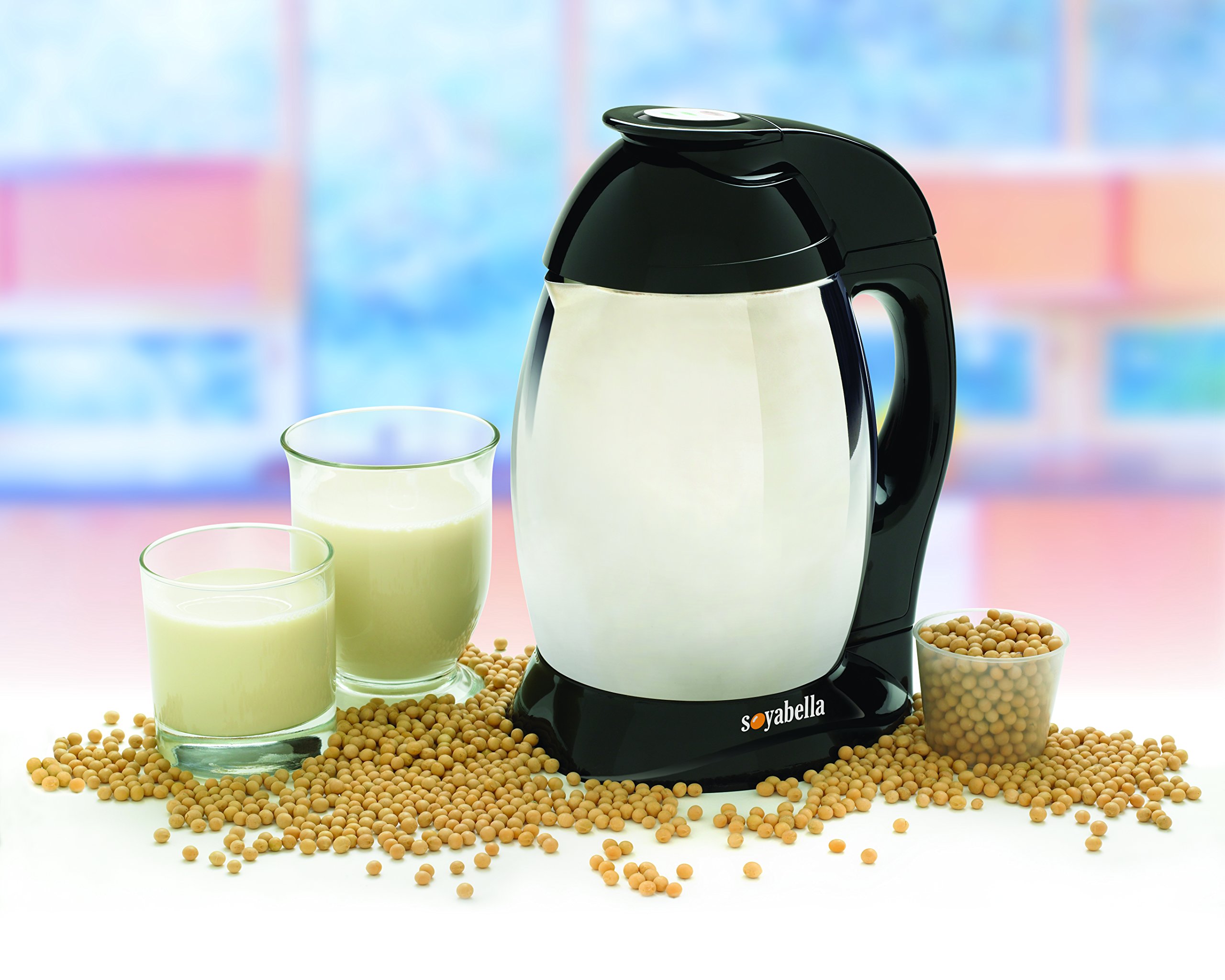 Tribest Soyabella SB-130R-B Refurbished Deluxe Automatic Nut Milk Maker & Soy Milk Machine - Black/Stainless Steel - Perfect for Homemade Almond Milk, Soy Milk & Dairy-Free Beverages