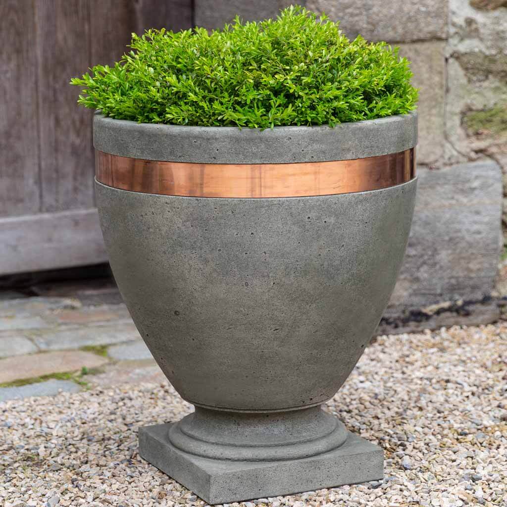 Campania International Modern Planter - Elegant Indoor & Outdoor Garden Decor for Home, Patio, and Office Spaces