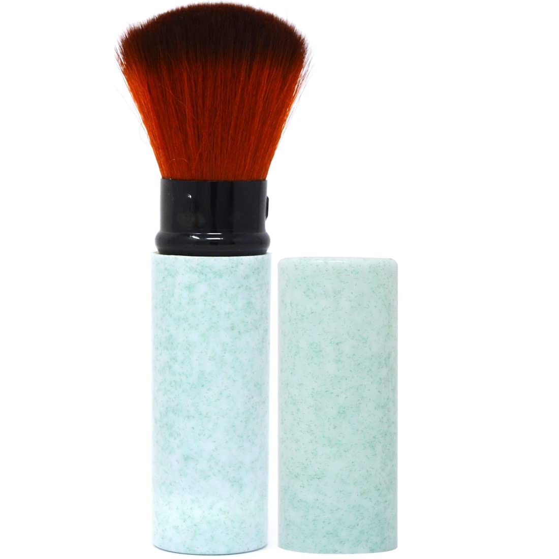 Adbeni Premium Bright Contraction Makeup Brush Set - Soft Face Powder Brush & Blush Brush Kit for Women & Girls (Assorted Colors) - Perfect for Daily Makeup Application & Professional Beauty Looks