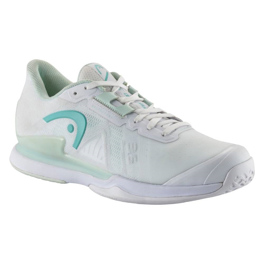 Head Sprint Pro 3.5 Women's Tennis Shoes - White | Lightweight & Breathable Court Shoes for Women | Perfect for Competitive Matches & Casual Play