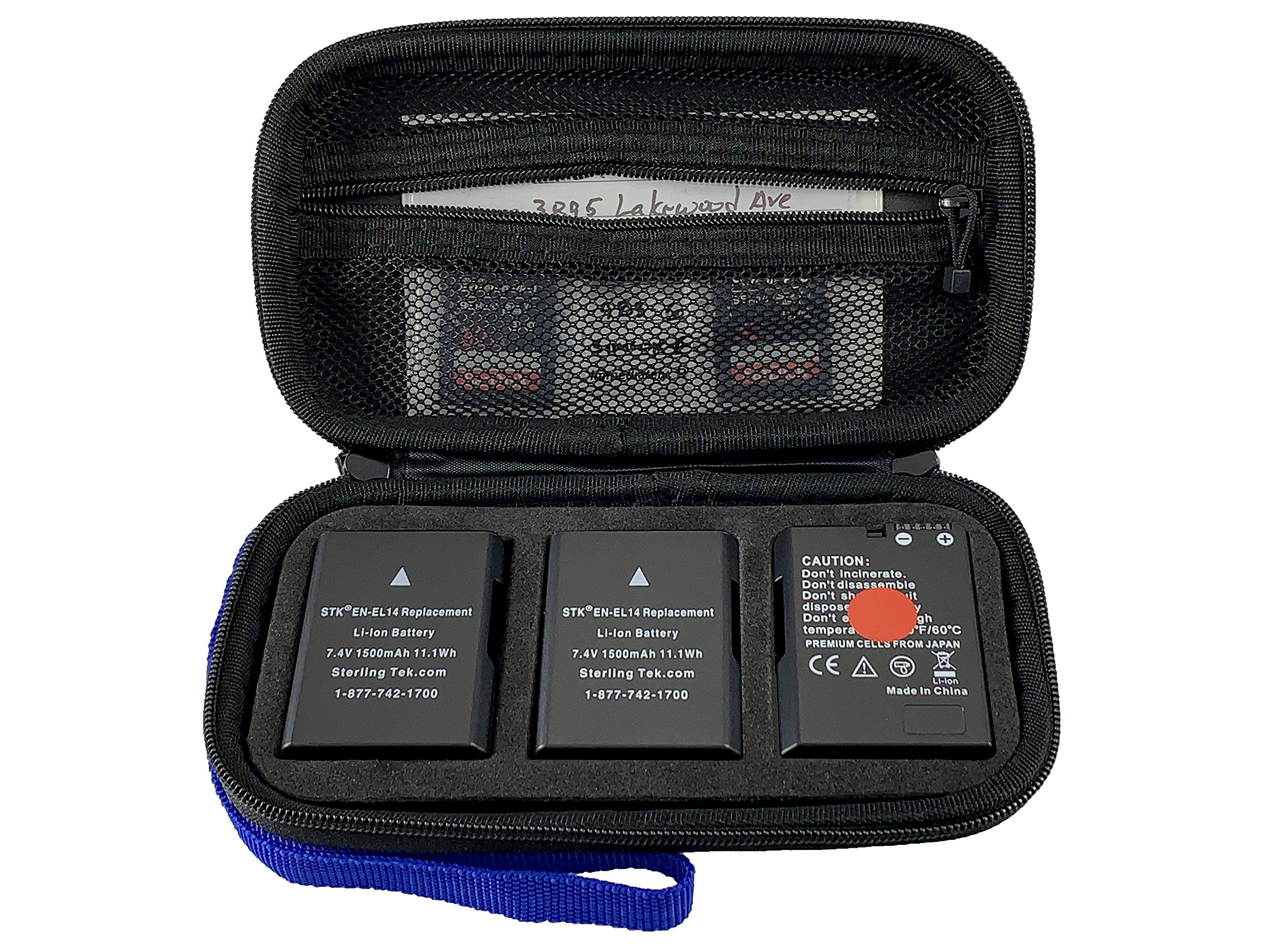EN-EL14a Replacement Batteries & Memory Cards for Nikon Cameras - Perfect for Travel Photography & Professional Shooting