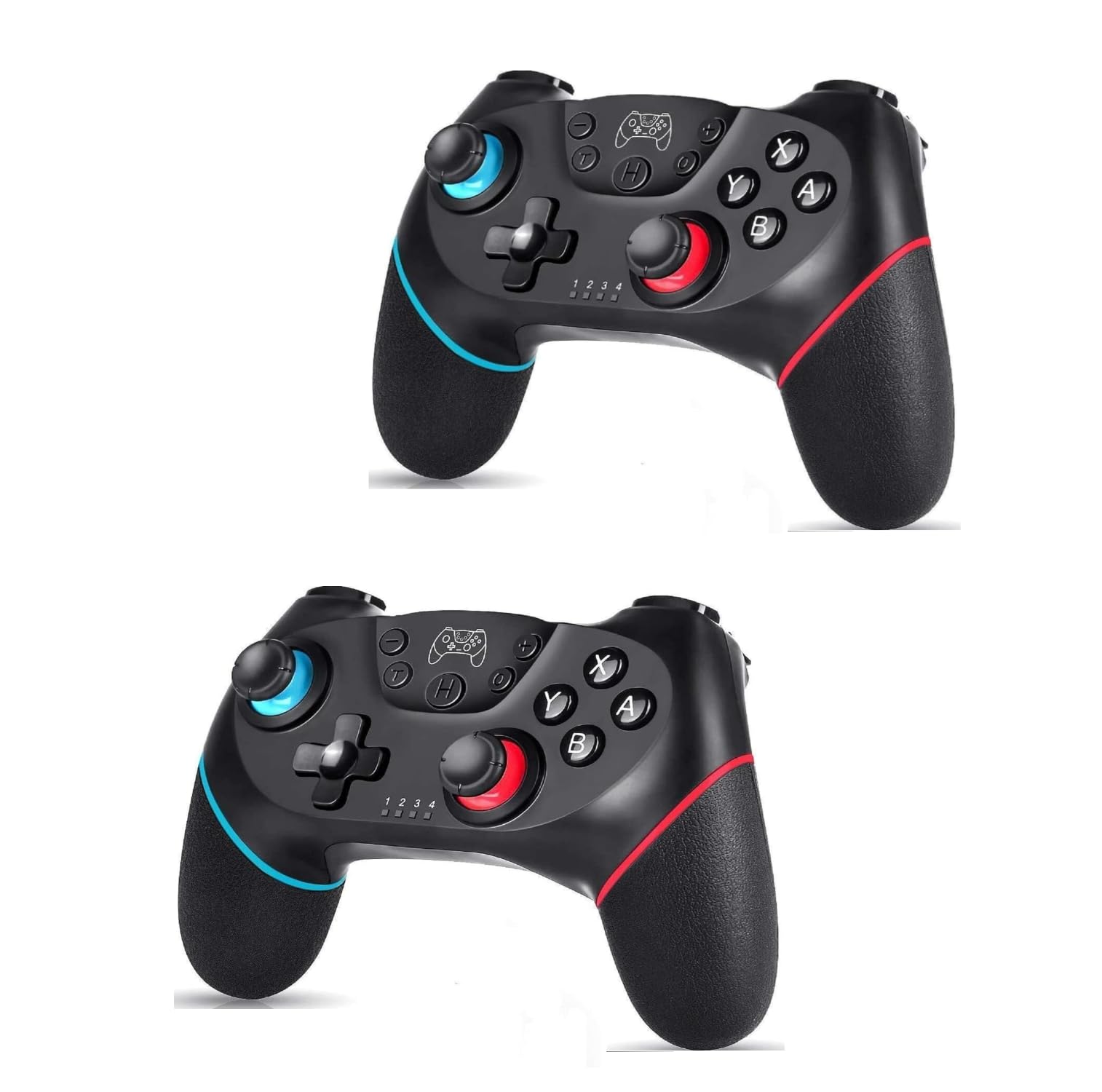 **Lyyes Wireless Pro Controller Joystick for Nintendo Switch - 2 Pack, Ergonomic Design with Dual Vibration & Motion Controls - Perfect for Gaming at Home or On-the-Go**