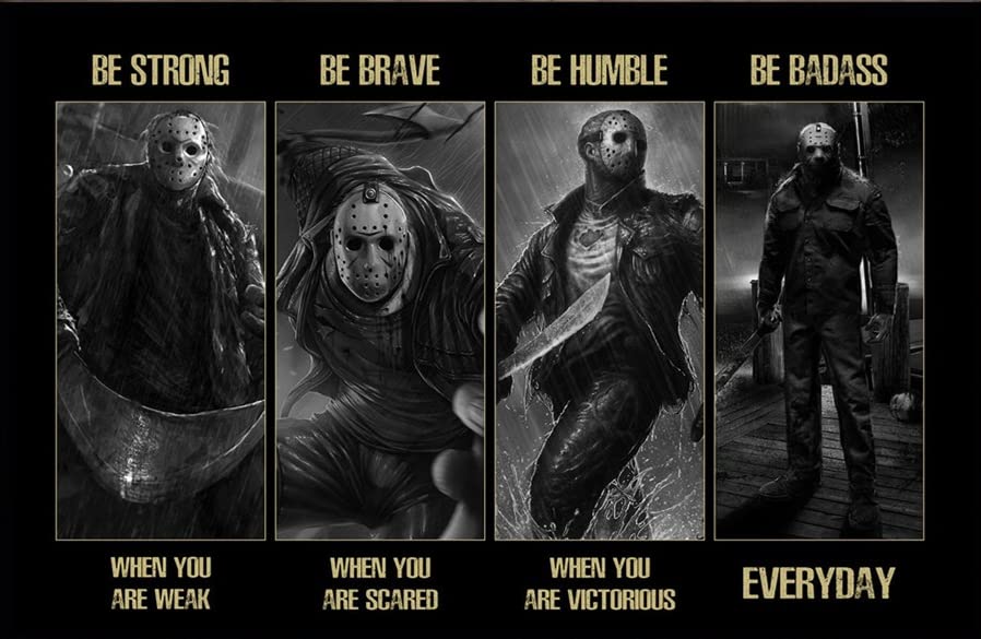 1000-Piece Jason Voorhees Horror Character Wooden Jigsaw Puzzle - Challenging Adult & Kids Puzzle Game for Cognitive Development - Perfect Gift for Horror Fans & Family Game Night