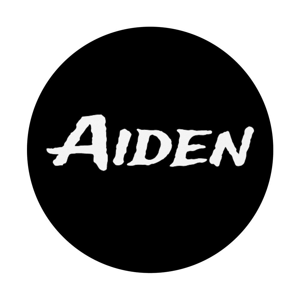 Personalized Phone Accessory with Boy Name Aiden - Customized Phone Charm for Kids & Teens - Perfect Birthday Gift, Christmas Present & Back-to-School Accessory for Boys