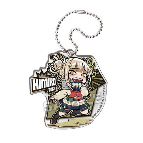 My Hero Academia Acrylic Keychain - 2 Inch Deformed Character Showdown Series by Takara Tomy | Perfect for Backpacks, Keyrings & Anime Collectors
