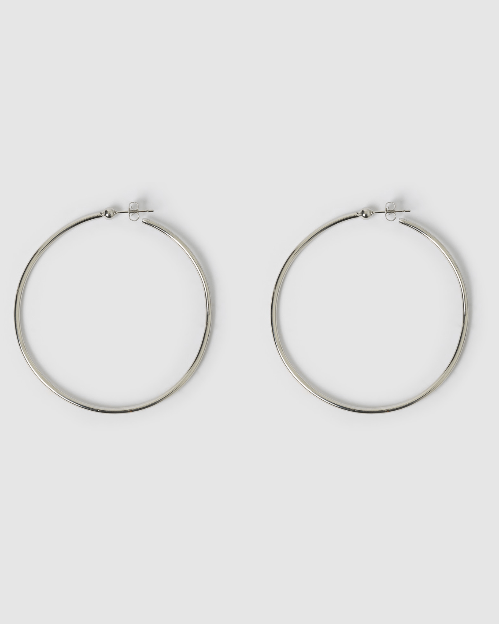 Izoa Alessia Sterling Silver Hoop Earrings for Women - Elegant & Hypoallergenic Jewelry for Everyday Wear, Parties & Gifts