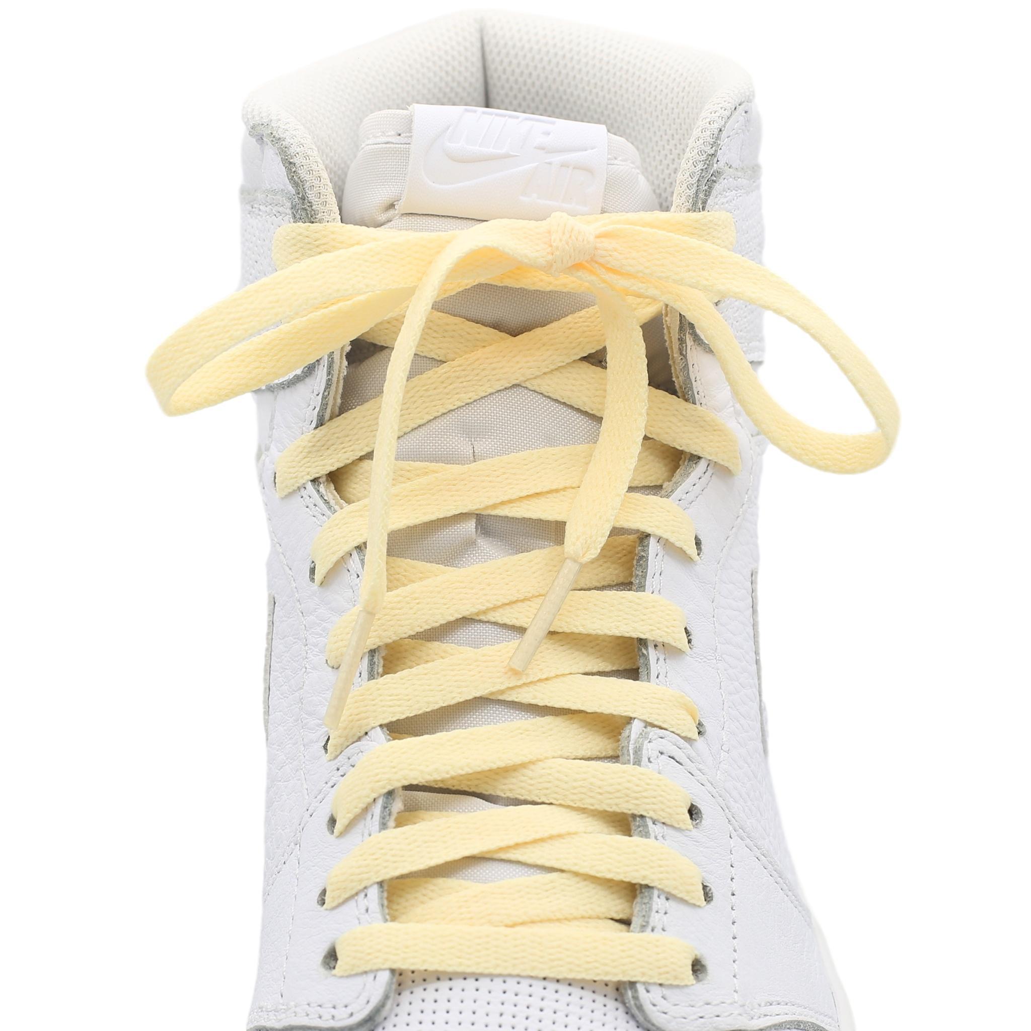 Original Jordan 1 & Dunk Replacement Shoelaces - High Quality Flat & Round Laces for Sneakers - Perfect for Basketball, Skateboarding & Casual Wear