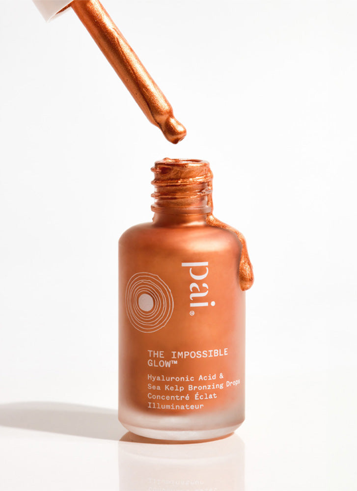 Pai Skincare The Impossible Glow Bronze - Organic Face Tanning Drops for Natural Sun-Kissed Glow | Perfect for Daily Skincare Routine & Special Occasions