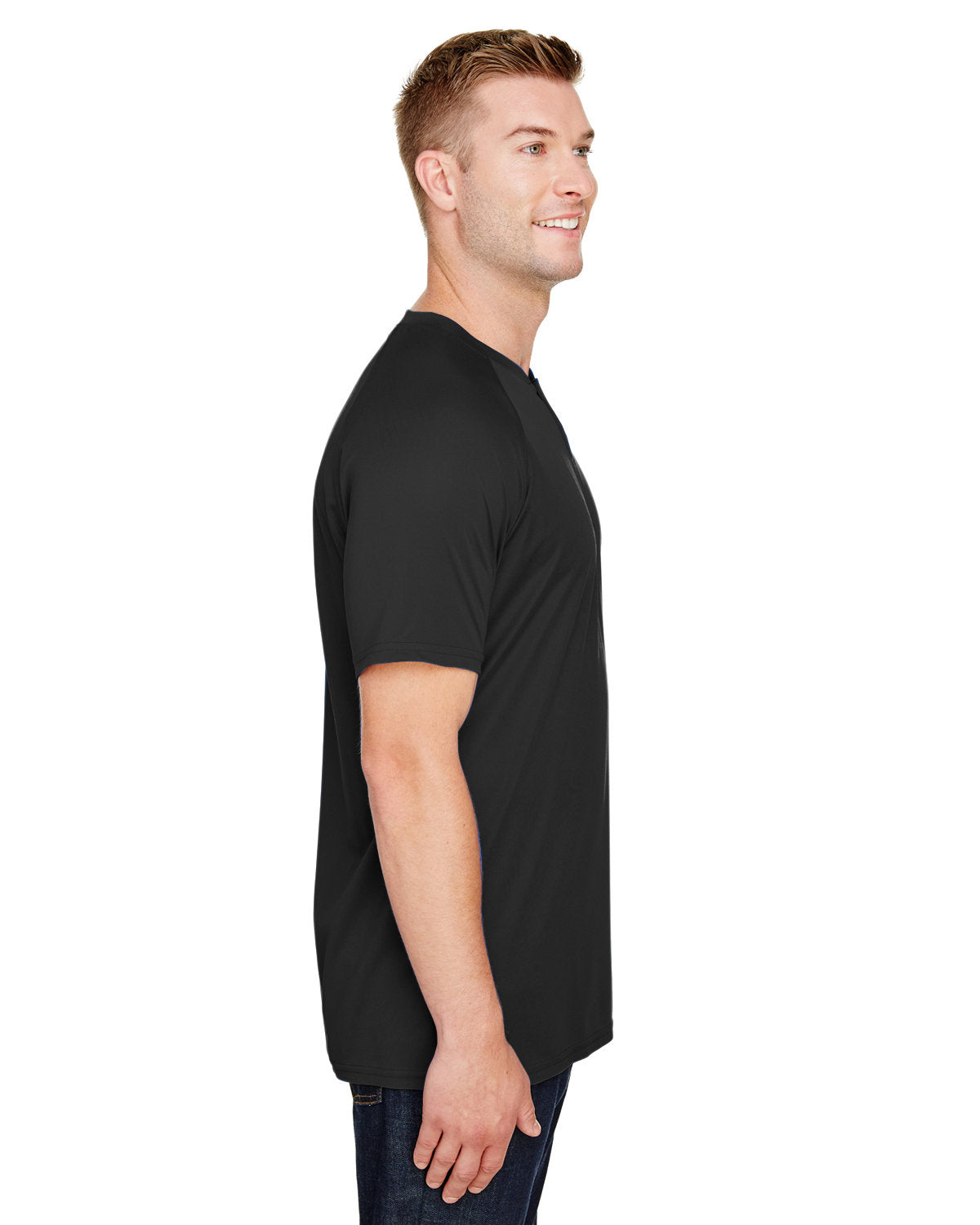 **Augusta Sportswear AG1565 Adult Attain 2-Button Baseball Jersey - Comfortable & Durable for Baseball Games, Team Uniforms & Casual Wear**