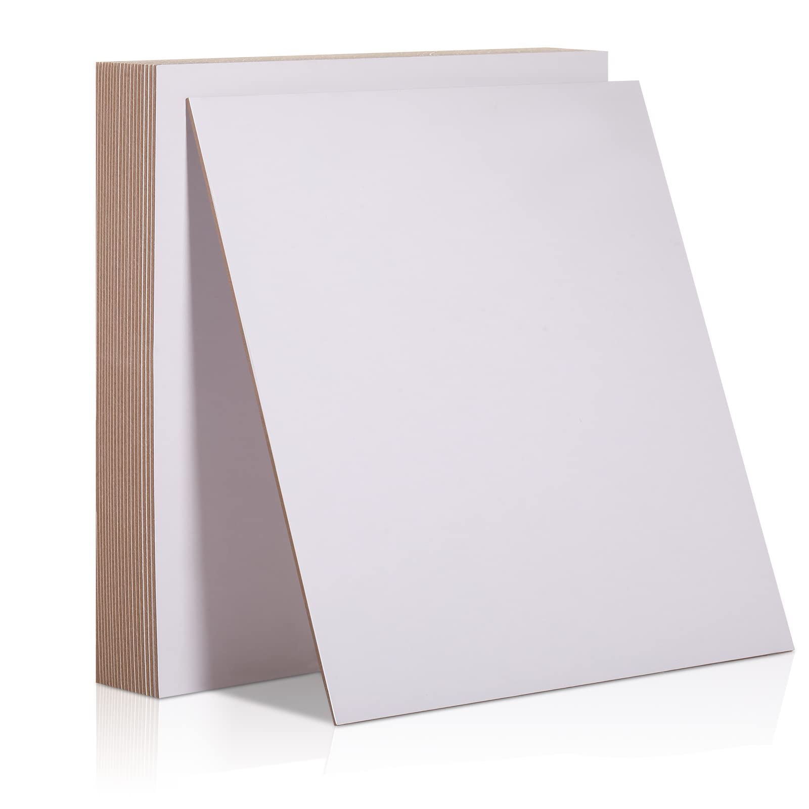 20 Pcs Heavy Duty Kraft Chipboard Sheets - 11 x 8.5 Inch 80PT White Bookbinding Boards for DIY Book Covers, Scrapbooking & Card Making | Premium Binder Board for Crafting, Packaging & Photo Albums
