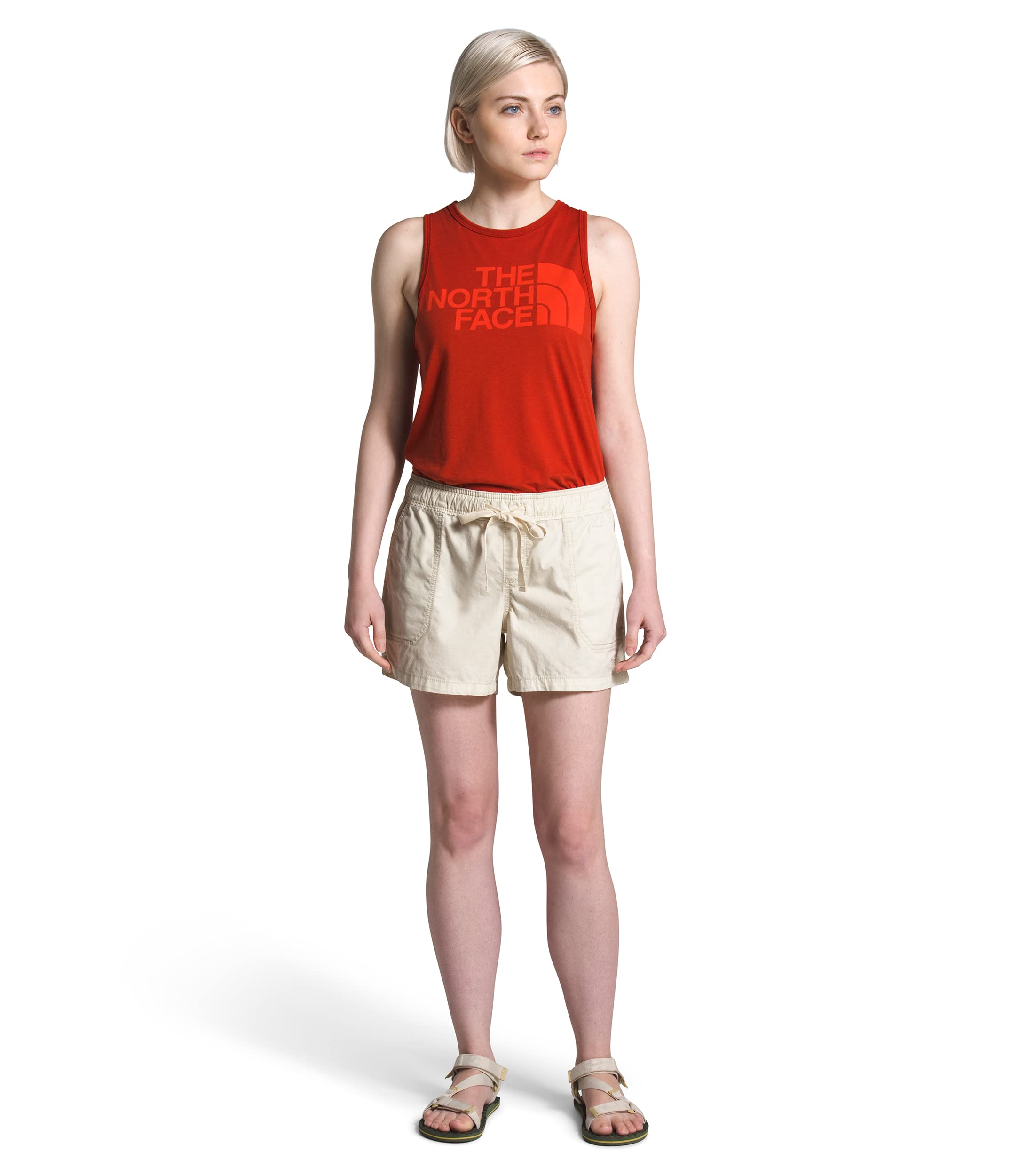 THE NORTH FACE Motion Pull-On 6-Inch Women's Hiking Shorts - Quick-Dry, Lightweight & Comfortable for Outdoor Adventures, Travel & Summer Activities
