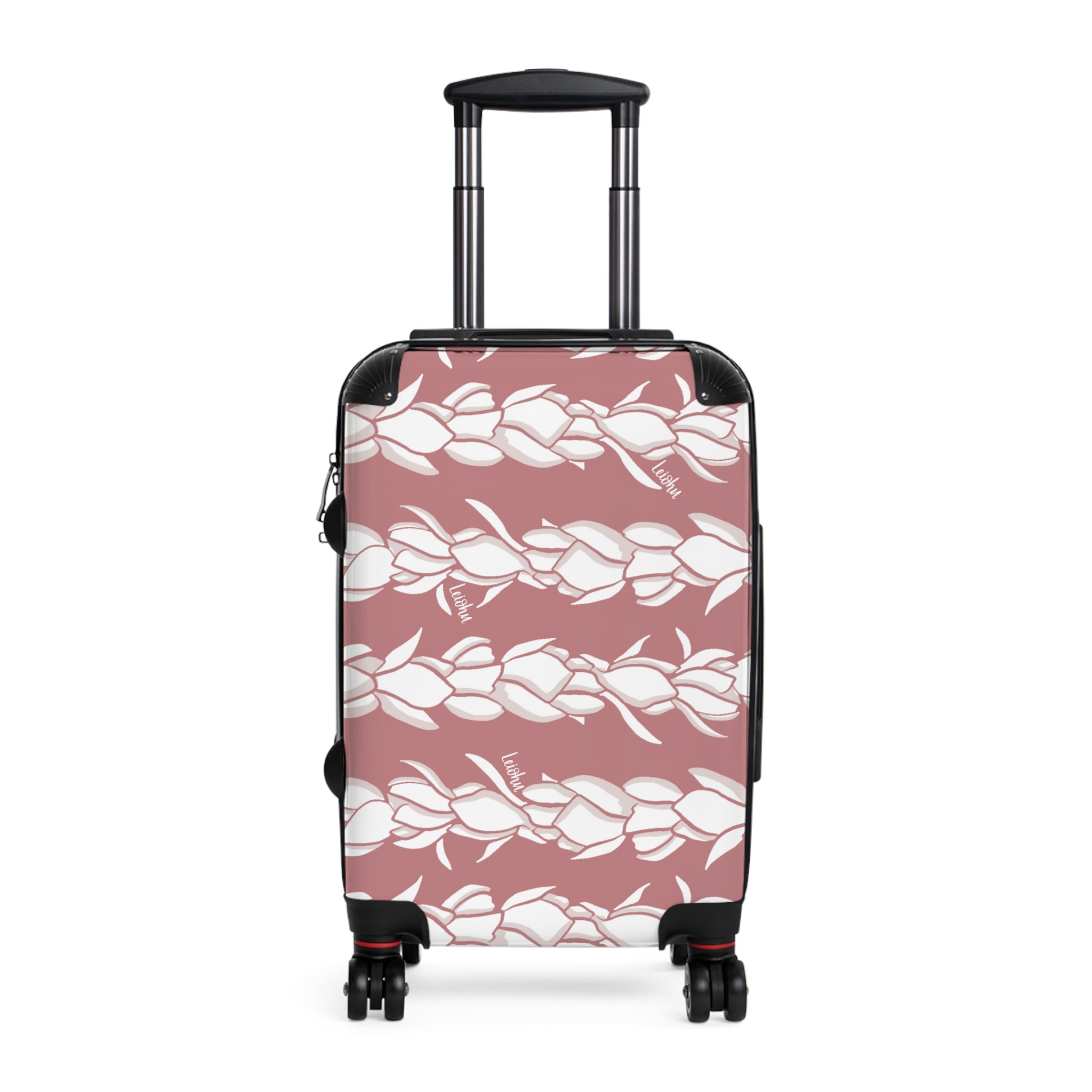 Pikake Lei Hawaiian Flower Luggage Tag - Perfect for Travel, Suitcases & Cabin Bags - Hawaiian-Themed Travel Accessories for Vacation & Airplane Trips