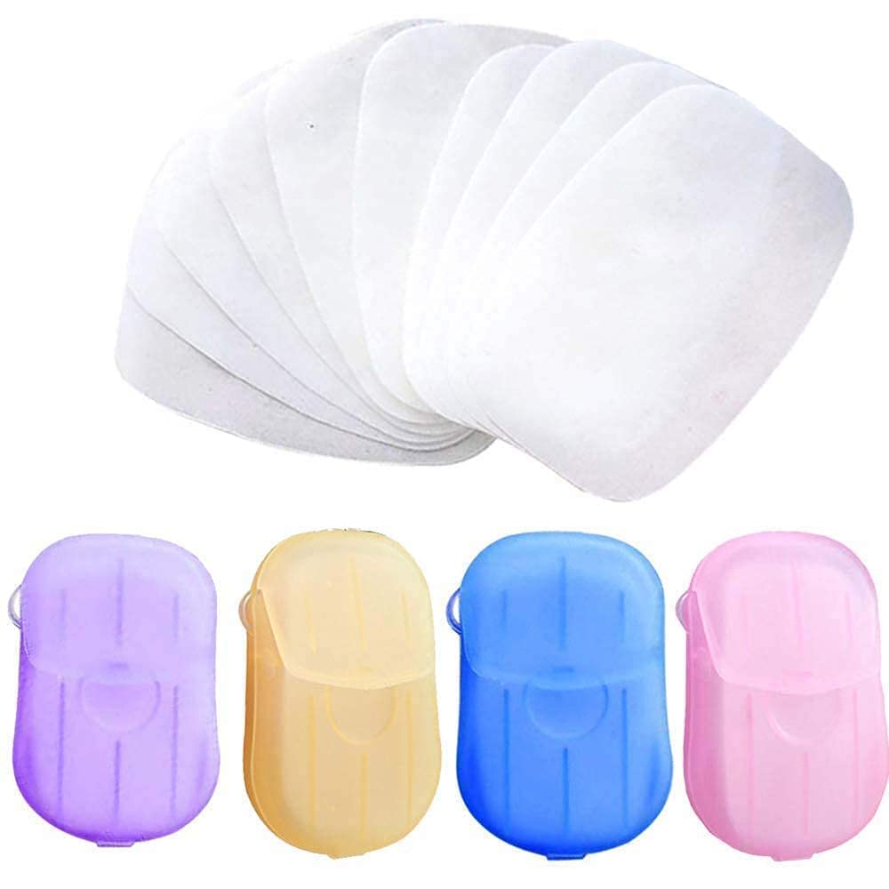JAPP Portable Paper Soap Strips - Scented Disposable Travel Hand Wash Sheets (3-Pack) | Ideal for Camping, Hiking, and Outdoor Activities
