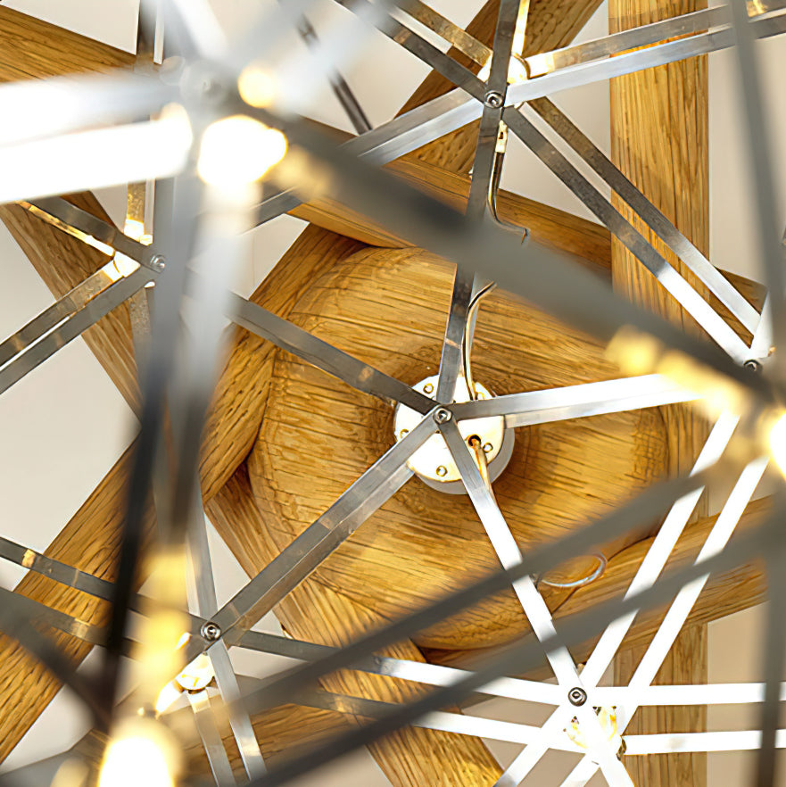 Menzel Modern Firework Floor Lamp - Stylish LED Standing Light for Living Room, Bedroom, or Office Decor