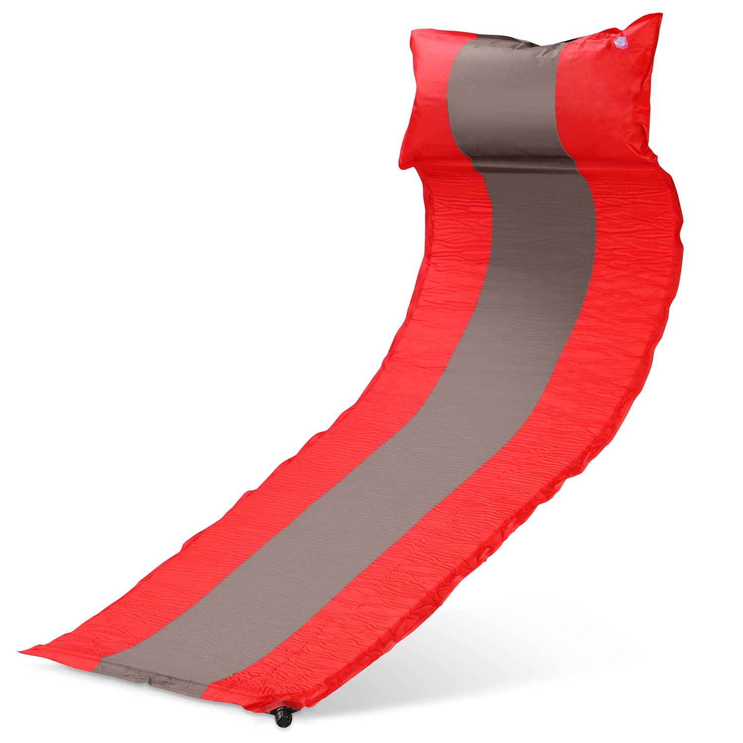Ultra-Lightweight Camping Sleeping Pad - Soft & Comfortable Inflatable Mat for Backpacking, Hiking, Travel | Perfect for Outdoor Adventures, Beach Trips & Picnics