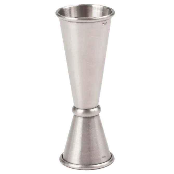 Barfly Japanese Style Jigger - 1oz & 2oz Dual Measuring Cup for Cocktails, Bartending, and Mixing Drinks - Perfect for Home Bars, Professional Bartenders, and Cocktail Enthusiasts