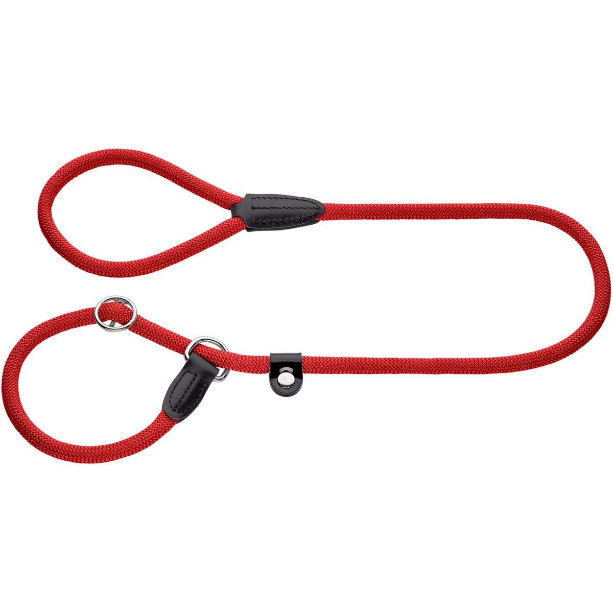 HUNTER Freestyle Retriever Dog Leash - 8mm x 170cm (5.6ft) Durable Training Lead for Medium to Large Dogs - Perfect for Walking, Running & Outdoor Adventures (Red)