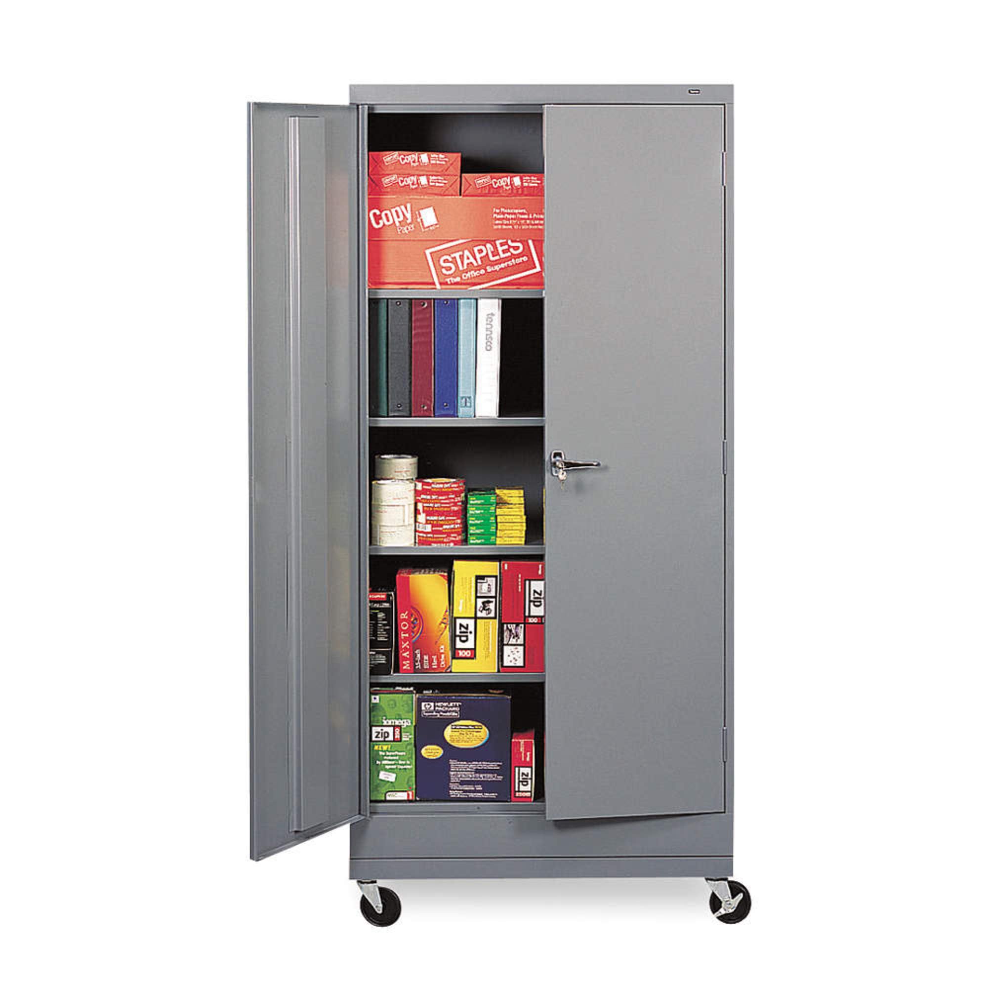 Heavy Duty Caster Kit with 4 Wheels & Casters CK18BLK - Perfect for Furniture, Carts, and Industrial Equipment Mobility