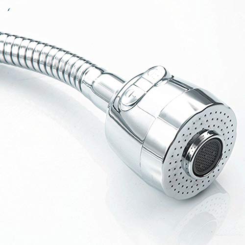 720° Swivel Kitchen Faucet with Single Handle, Brass Water Mixer Tap for Sink - Perfect for Modern Kitchens, Dishwashing, and Food Prep
