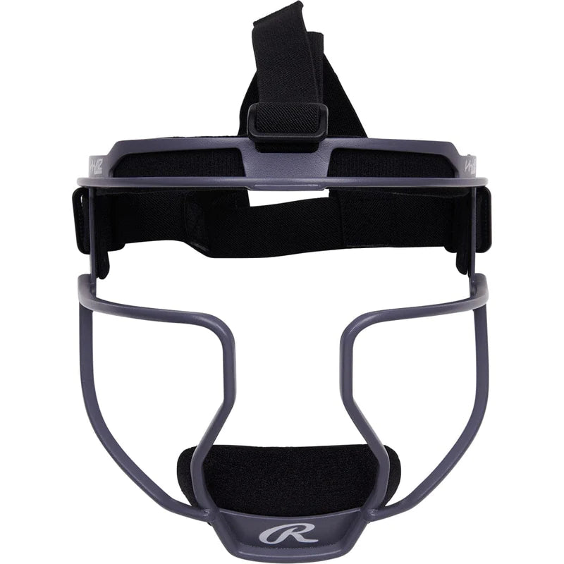 Rawlings HI VIZ Fielder's Mask RSBFMV - High Visibility Baseball Face Protection for Youth & Adult Players - Perfect for Softball, Fastpitch & Baseball Games