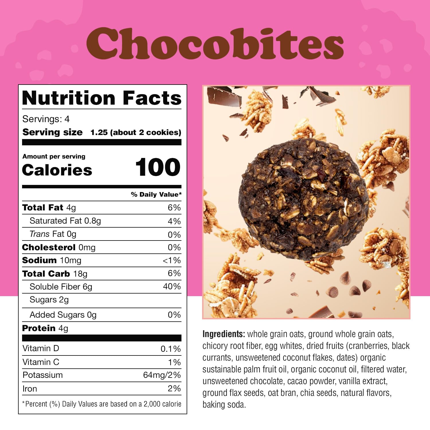Alyssa’s Chocobites | Gluten Free & Sugar Free Soft Cookies | Low Carb Keto Protein Snacks | Healthy Bakery Treats for Kids & Adults | 8 Cookies per Box (4 Pack) | Perfect for School Lunches, Office Snacks & On-the-Go Energy