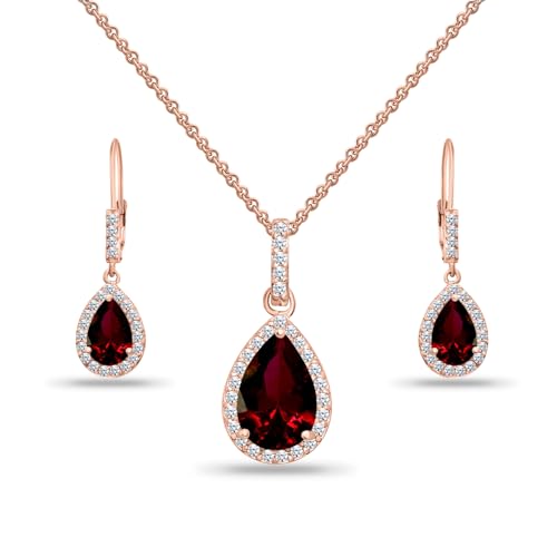 Synthetic Ruby - Rose Gold