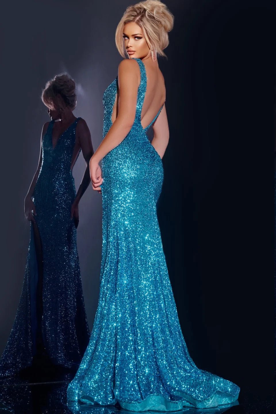 Jovani 43725 Women's Elegant Evening Dress for Prom, Party, and Special Occasions