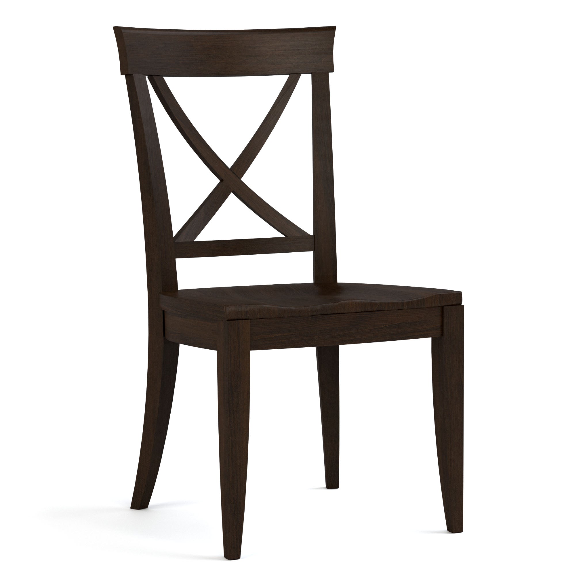 Revere Solid Wood Side Chair - Sturdy & Comfortable Dining Chair for Kitchen, Dining Room, or Office - Perfect for Home Decor & Everyday Use