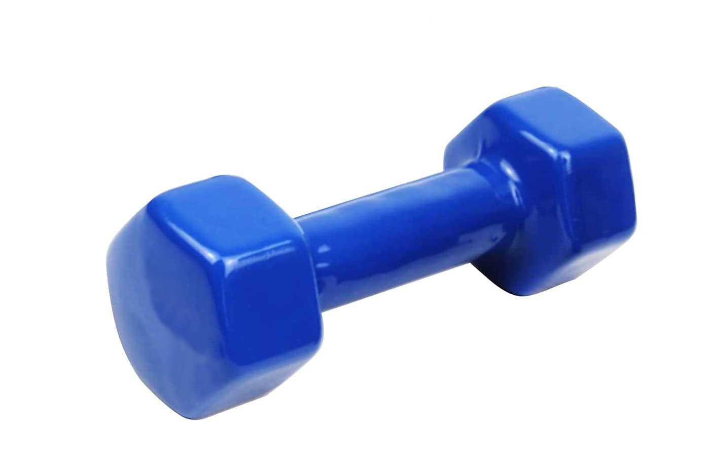 6kg Hexagonal Rubber Coated Non-Slip Dumbbell for Gym & Home Workout - Perfect for Strength Training, Fitness Exercises & Weight Lifting
