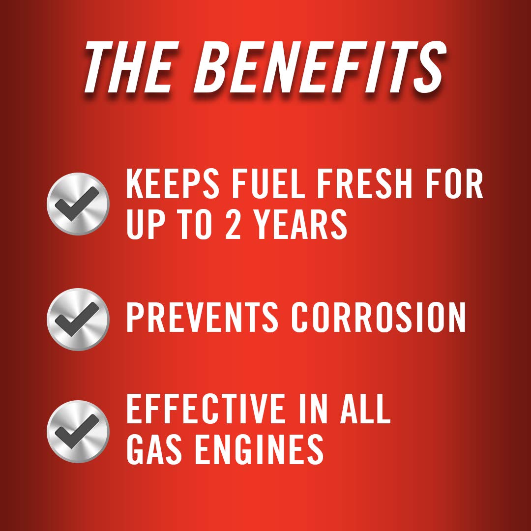 STA-BIL Fuel Stabilizer for Gasoline - 16 oz (12 Pack) | Keeps Fuel Fresh for 24 Months, Prevents Corrosion & Protects Engine | Ideal for Lawn Mowers, Generators, Boats & Seasonal Vehicle Storage