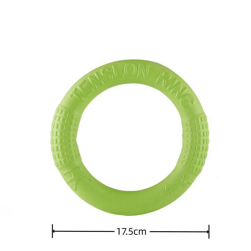 Durable Dog Chewing Ring - Tough Chew Toy for Aggressive Chewers | Interactive Pet Toy for Puppies & Large Dogs | Perfect for Teething, Boredom Relief & Dental Health