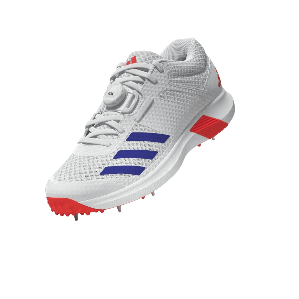 Adidas Adipower Vector MID Cricket Shoes for Men - Orange Performance Footwear for Cricket Matches & Training Sessions