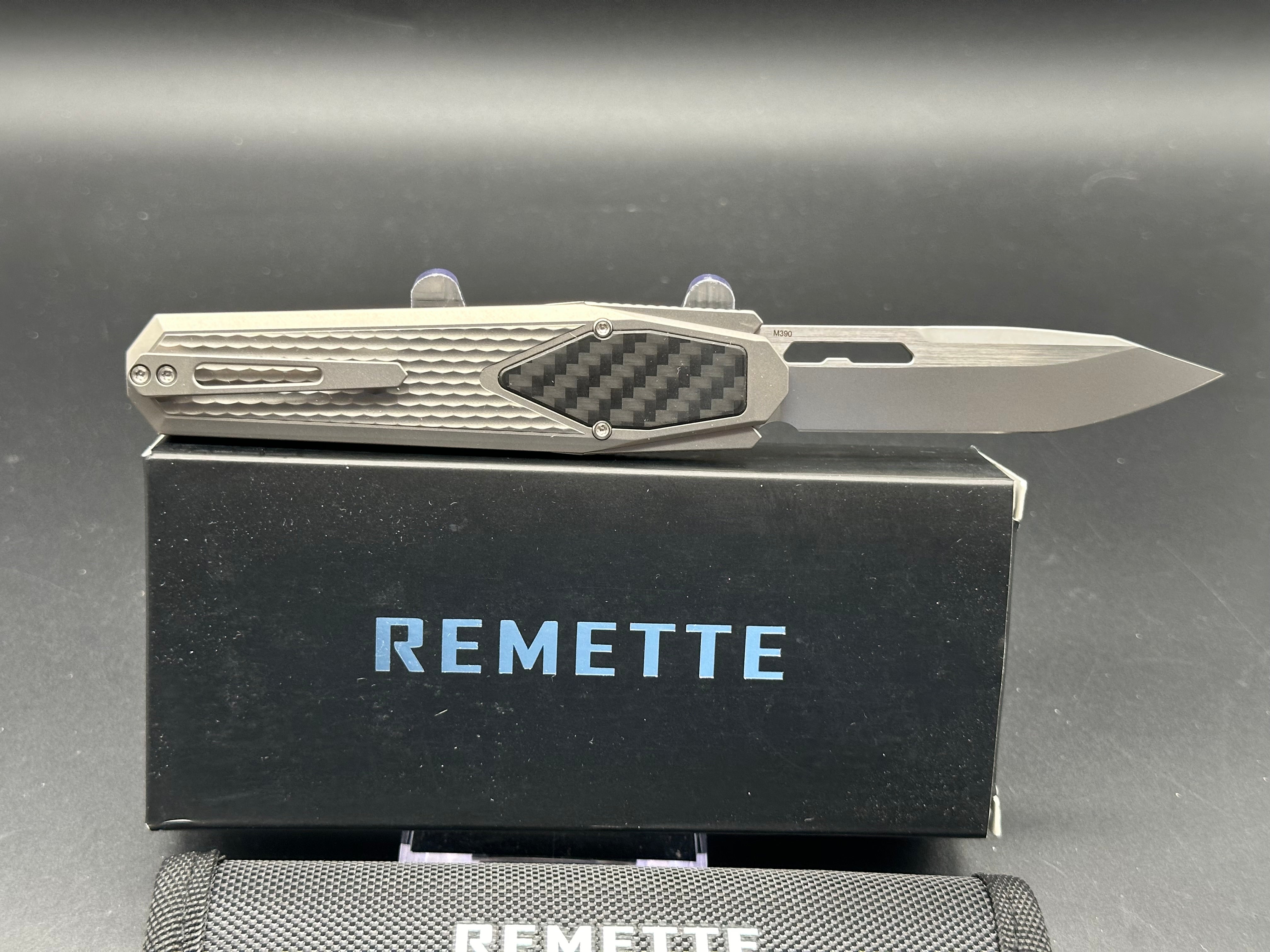 Remette Swordfish R/T Tanto Gravity Knife - EDC Tactical Folding Knife for Outdoor, Camping, Survival & Everyday Carry