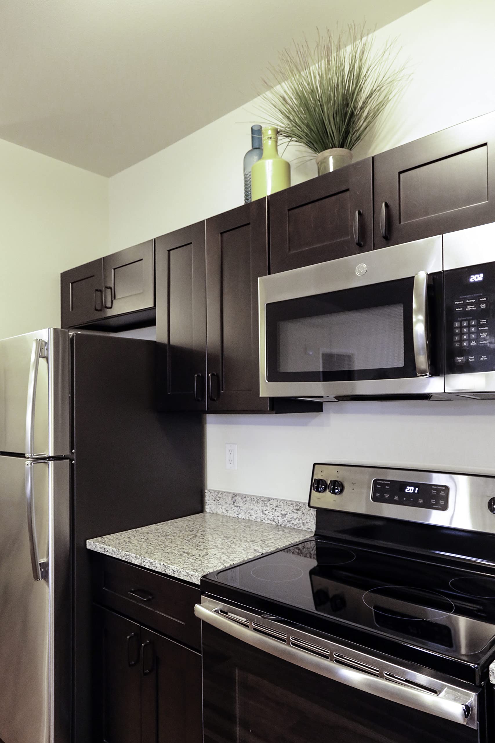 36-Inch Espresso Shaker Wall Cabinet for Kitchen Storage