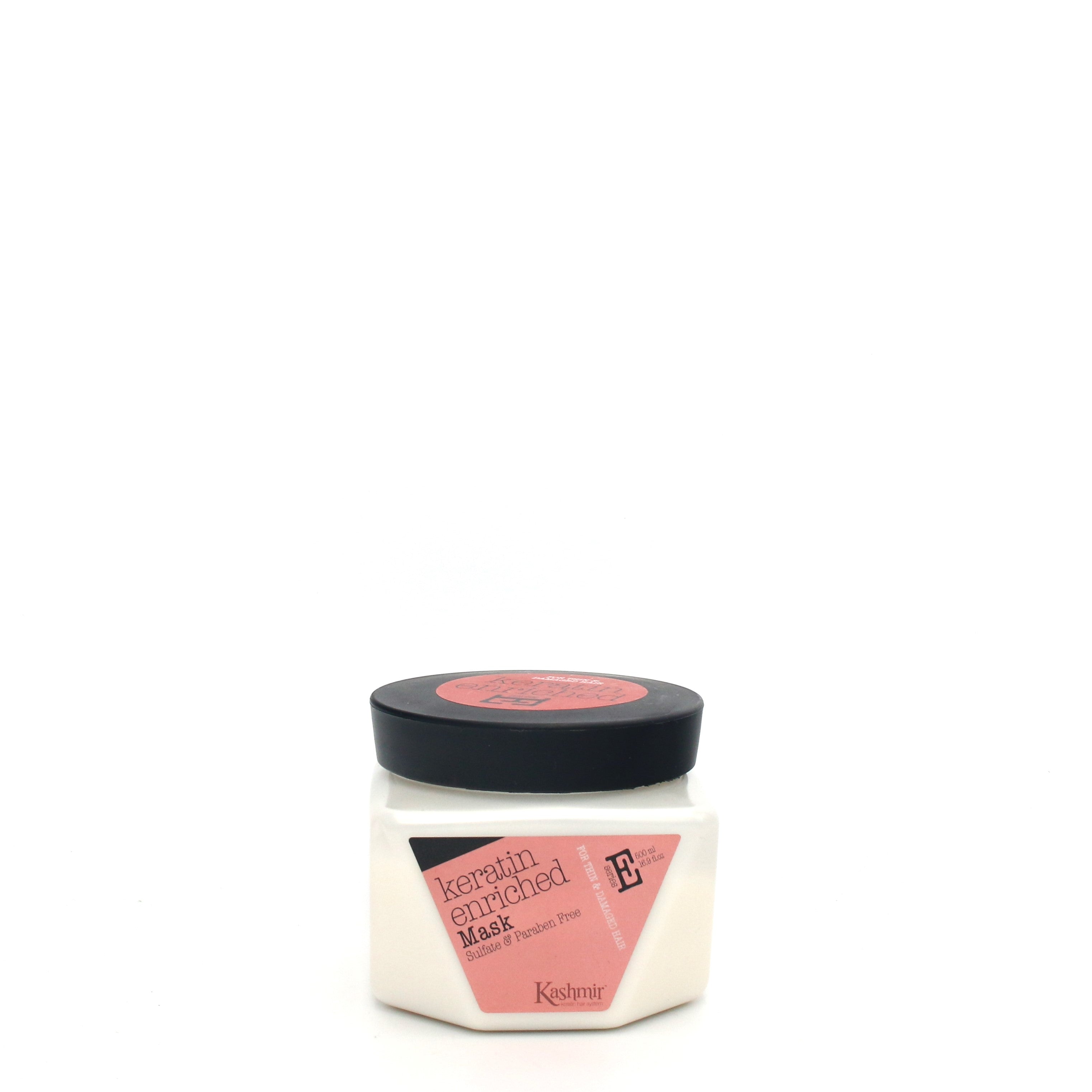Kashmir Keratin Enriched Hair Mask for Thin & Damaged Hair - 16.9 oz Deep Conditioning Treatment for Dry, Brittle Hair - Perfect for Salon-Quality Hair Repair at Home