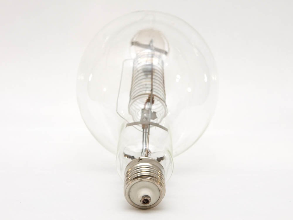 Philips 1000W BT56 Clear Metal Halide Bulb - High Intensity Discharge Light for Stadiums, Greenhouses & Warehouse Lighting
