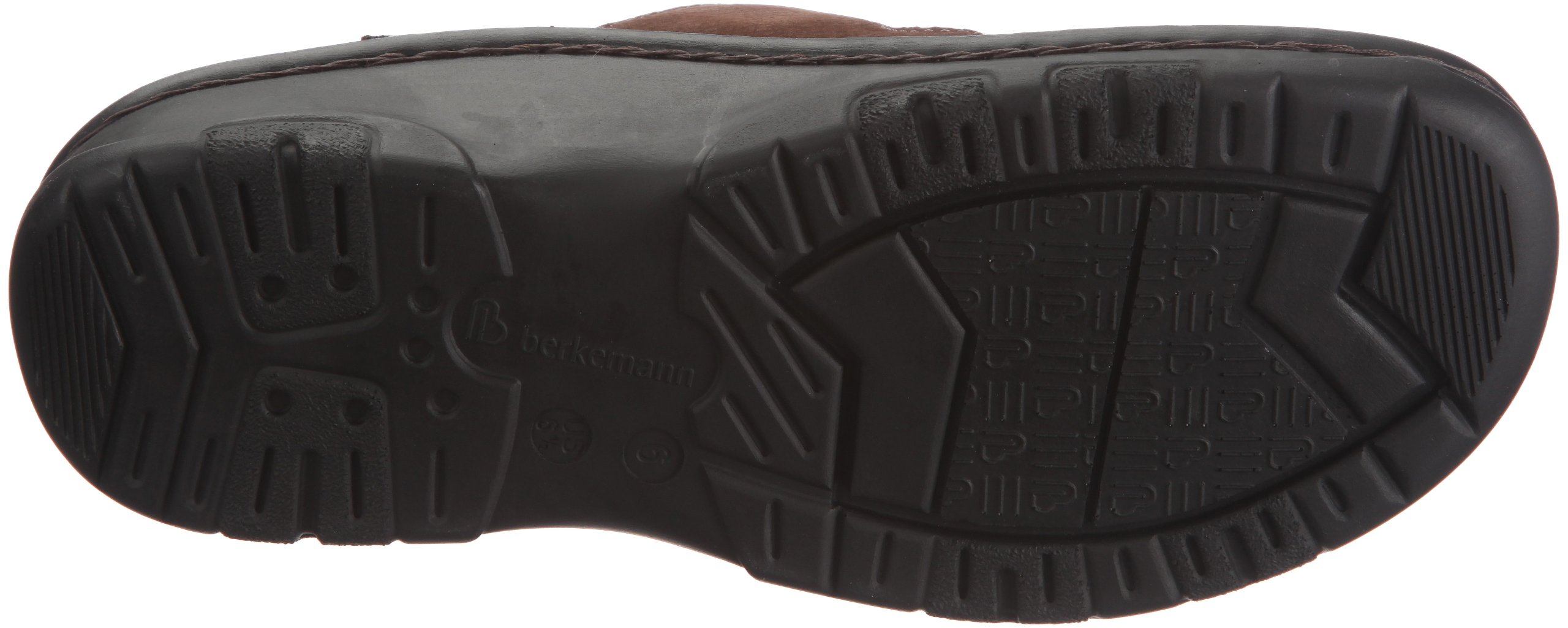 Berkemann Men's Comfortable Slip-On Mules - Soft Leather Indoor & Outdoor House Slippers for Relaxing at Home, Lounging, and Quick Errands