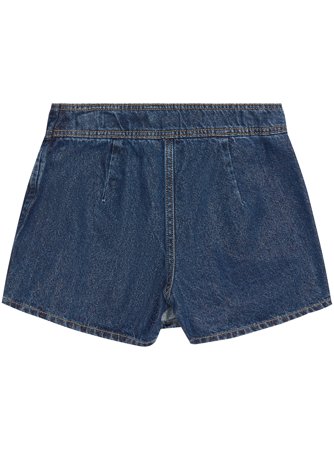 Stylish Blue Denim Lurex Skirt Shorts for Women - Perfect for Casual Outings, Summer Parties & Outdoor Activities