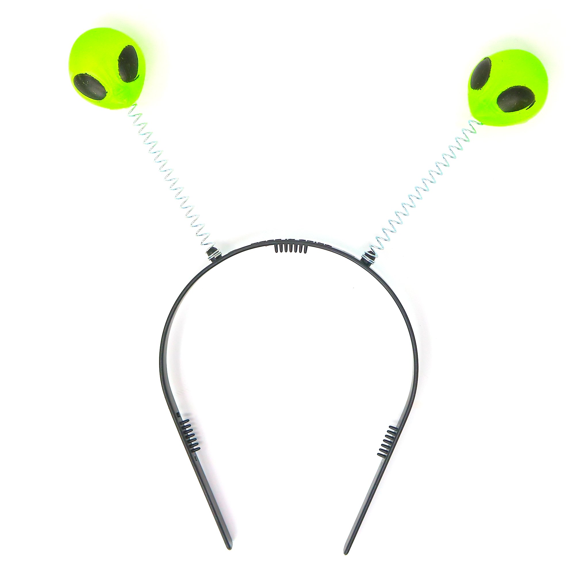 Glow in The Dark Alien Headbands for Kids - Pack of 12 Fun Party Favors - Perfect for Birthday Parties, Halloween Costumes & Rave Events